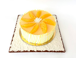 Торт «Апельсиновый» постный