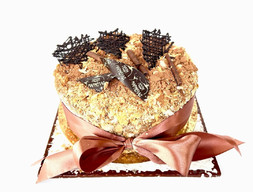 Торт «Наполеон» шоколадный